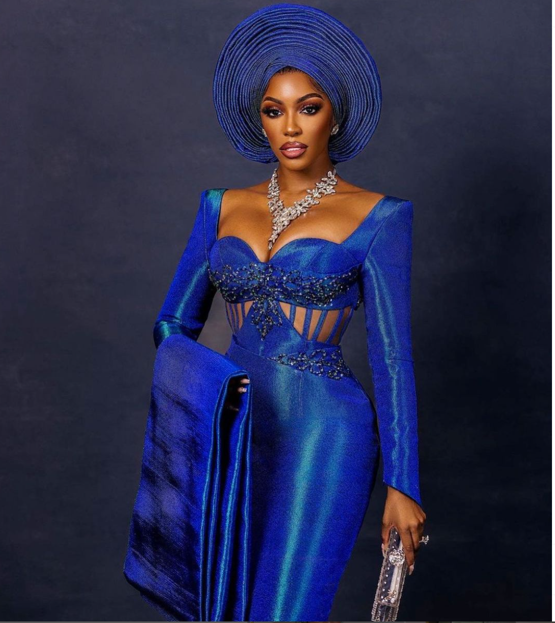 Porsha Williams Nigerian Wedding Attire