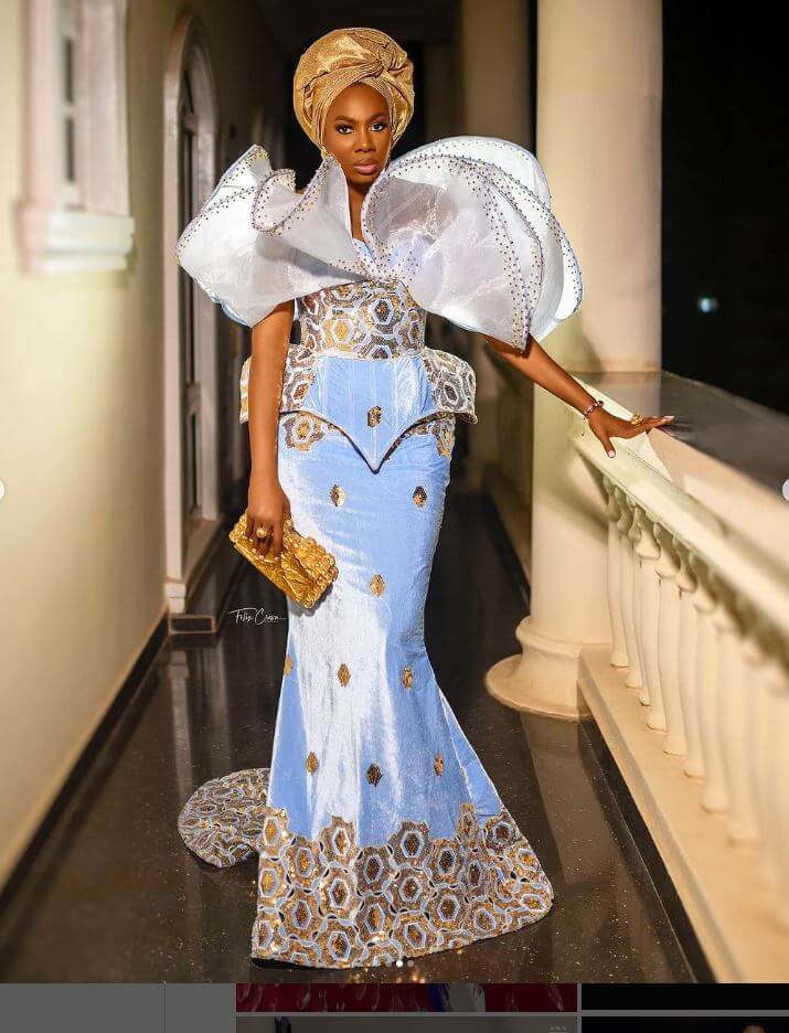 Aso ebi styles outlet for wedding guest